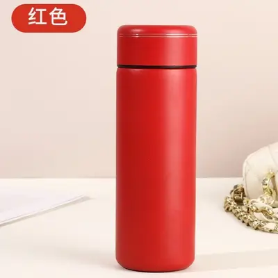 Mini Temperature Display Stainless Steel Insulated Cup, Portable Pocket Size - 8