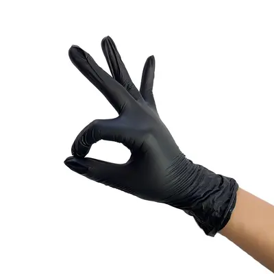 Einweg-Nitril-PVC-Handschuhe, verstärkt, lebensmittelecht, für Haushaltsreinigung