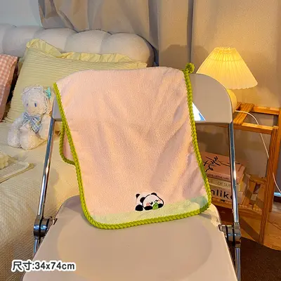 Coral Fleece Handtuch Set tragbar Bademantel