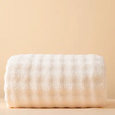 Bubble-Fleece-Haartrockentuch Klasse A zweischichtig, 7A antibakterielles Korallenfleece, Badehauben zum Schnelltrocknen mit breitem Rand und Kopftuch, verdickt, für den Hausgebrauch - 12