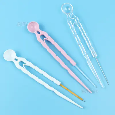 DIY Perlen-Set, Perlenzange, Perlenbesteck, Perlenstift - Komplettset für Rollenspiele, Perlen zum Stecken, Accessoires und Materialien aus Originalfabrik