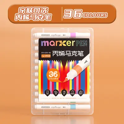 Children's acrylic marker set for art and drawing - 10