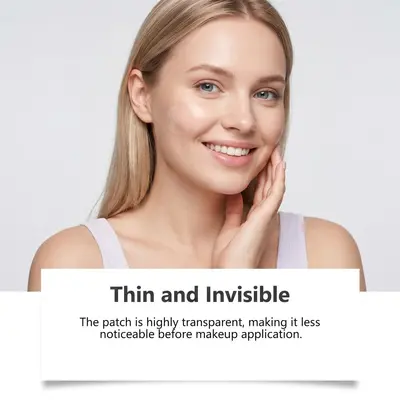 Thin Invisible Pimple Patch, Skin-Friendly Facial Care Patch