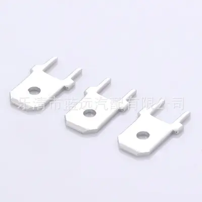 PCB Plug-In Terminal, Tin-Nickel Plated Copper, 6.3 mm Solder
