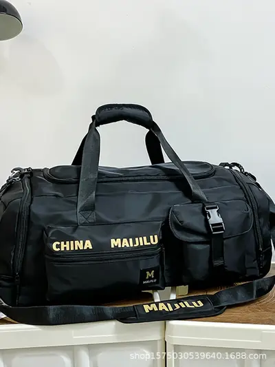 Große Sportreisetasche mit Nass-Trocken-Trennung und Yoga-Fach - 10