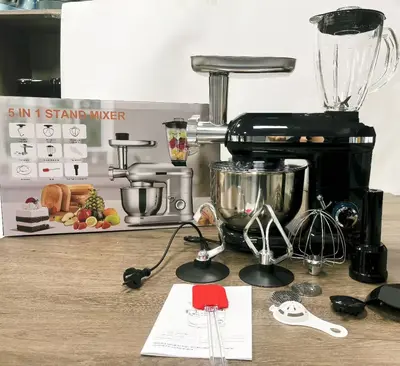 5,5L Multifunktions-Küchenmaschine, 5-in-1 - 8