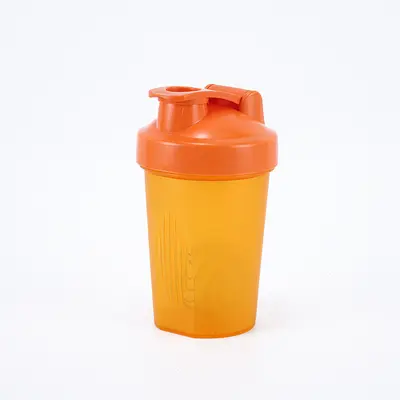 Sarsıntı fincan spor su bardağı taşınabilir protein tozu yemek yerine milkshake karıştırma kabı 400 ml plastik spor sallama fincan erkekler için - 10