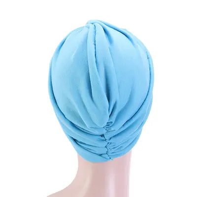 Cotton Turban Hat, Twist Hat, Model TJM-163