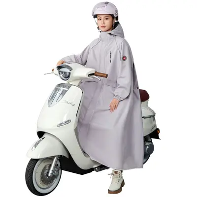 Electric vehicle raincoat thickened full body waterproof poncho