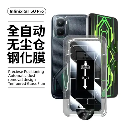 Tecno Infinix GT 50 Pro Ekran Koruyucu, HD Gizlilik Filtreli Temperli Cam - 10