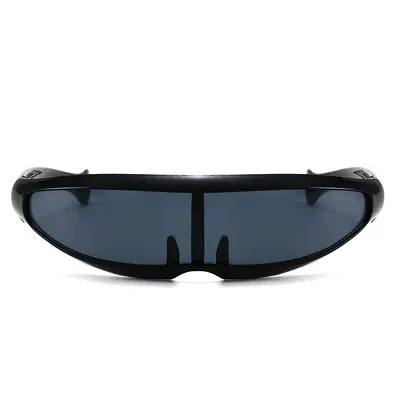 X-Men-Stil Einteilige Sonnenbrille, personalisierbar, Laser-Design - 6