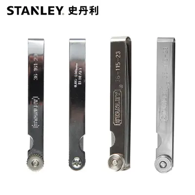 Stainless Steel Metric and Imperial Gauge Set, Gap, Thread and Level Gauge