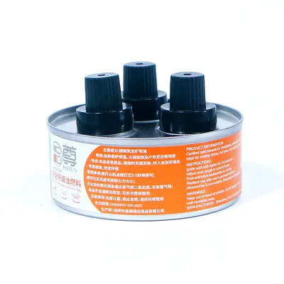 Disposable Oil Fuel Tank Heat Source for Grill and Food Service