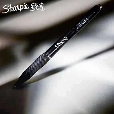Sharpie Retractable Gel Pen 0.5mm Black and Blue Metal Barrel