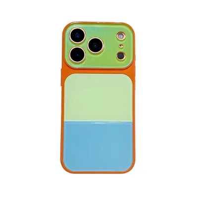 iPhone 17 Pro Max three-color dopamine acrylic case