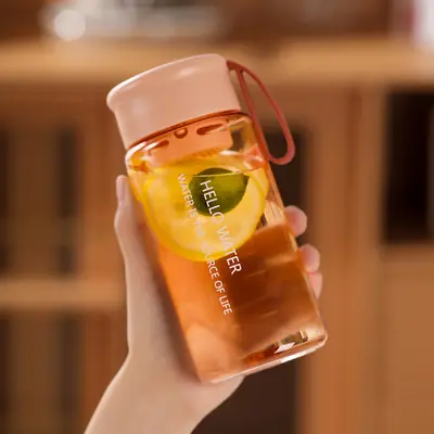 Neue großvolumige Weltraum-Trinkbecher, modische und elegante Sport-Wasserflasche, auslaufsicherer Kunststoff-Trinkbecher für tragbaren Outdoor-Gebrauch. - 11