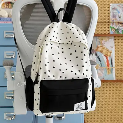 Women's School Backpack for Middle School Students, Large Capacity - 6