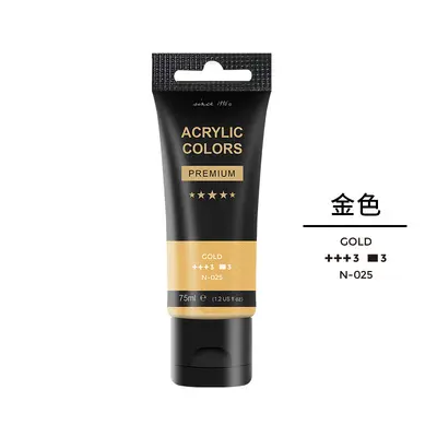 Qiaoergonei 75ml Acrylfarbe Set, 30 Farben, wasserfest - 9