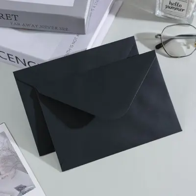 Retro Kraft Paper Envelopes, White, Multiple Sizes, for Cards and Letters - 9