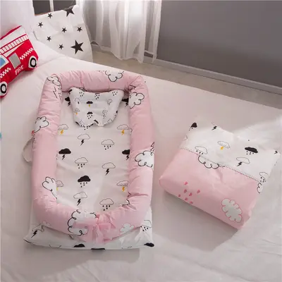 Portable Newborn Baby Bed with Removable Washable Mattress - 9