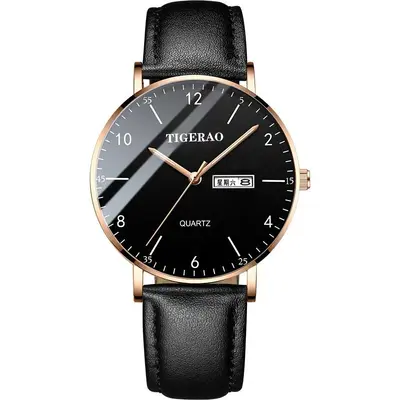 Youth ultra-thin watch men's high school student trendy mechanical watch middle school student quartz waterproof simple digital watch - 12
