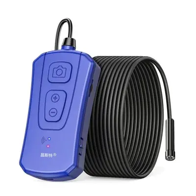 500W Dual-Lens HD Endoscope Car Maintenance Dual Screen Camera Pipe Motor Carbon Deposit Detection Probe