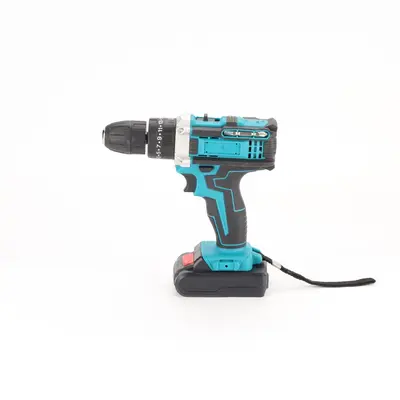 Rechargeable cordless hand drill, lithium impact set