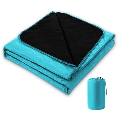 Waterproof Foldable Camping Picnic Blanket, Thickened Fleece - 9