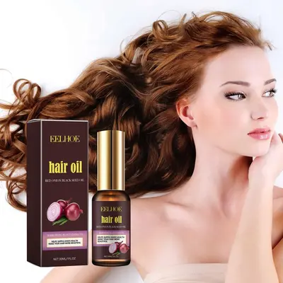 EELHOE red onion and black seed oil hair care oil