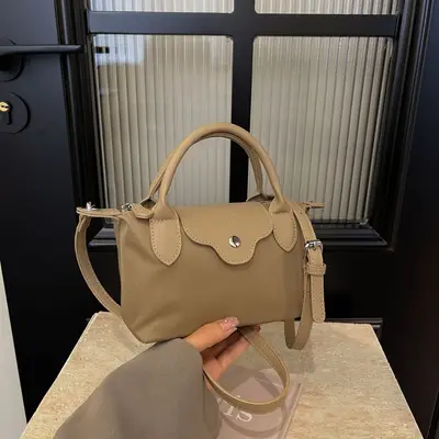 Nylon Women's Tote Bag Dumpling Style Single Shoulder Crossbody Bag - 4