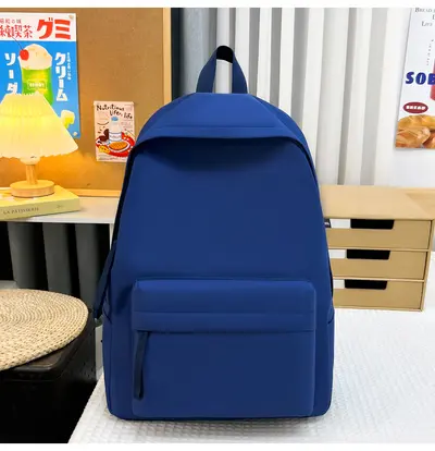 Minimalist Large-Capacity Student Backpack, Harajuku Style Middle School - 10