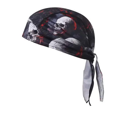 Verstellbare Piratenmütze mit Bindeband, Outdoor-Sport