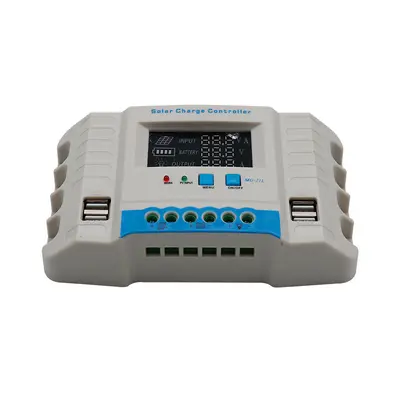 Fully Automatic Solar Charge Controller 12V/24V Universal Photovoltaic Regulator - 3