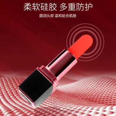 Lipstick-Design Mini Vibrator, Strong Vibration - 4