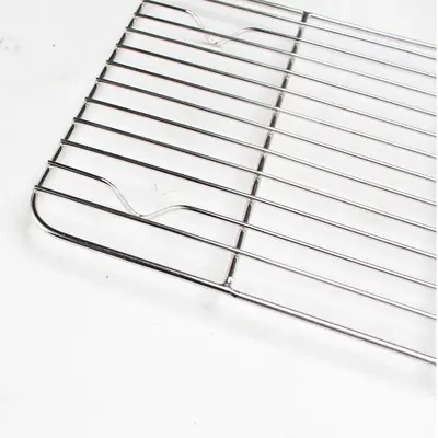 304 and 201 Stainless Steel Square Baking Tray with Mesh Pan
