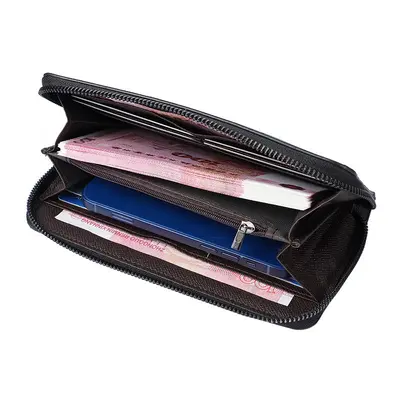 Men's Long Zipper Wallet, Large Capacity, Multi-Card Slots - 3