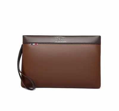 Sachi Kangaroo Men's Genuine Leather Clutch, Business Envelope Bag - 9