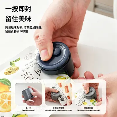 Rechargeable mini bag sealer, portable and compact - 3