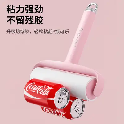 Large Lint Roller with Brush for Clothes and Pet Hair - 3
