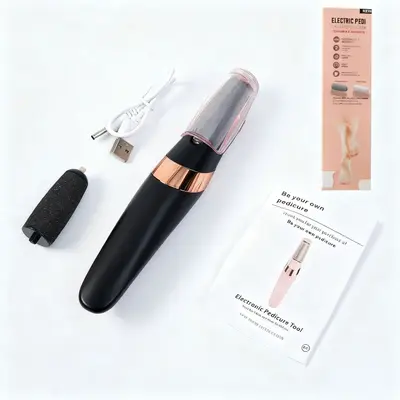 Rechargeable Electric Foot File for Calluses and Dead Skin - 12