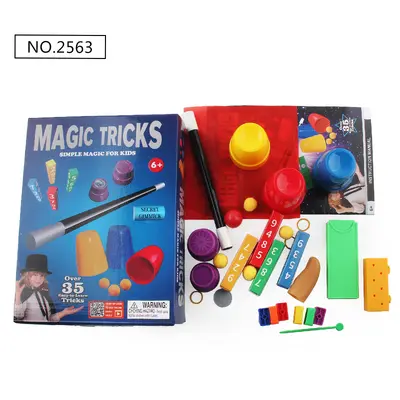Children's Magic Props Set for Performance Shows, Includes Instruction Manual - 7