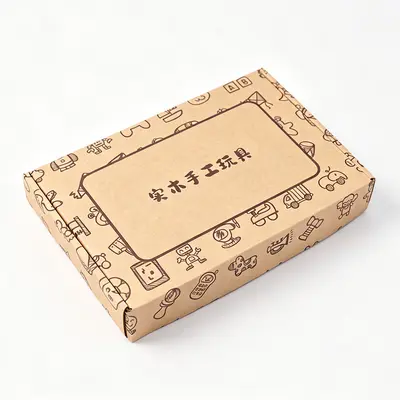 Custom Printed Small Batch Gift Box, Airplane Box and Shoe Box