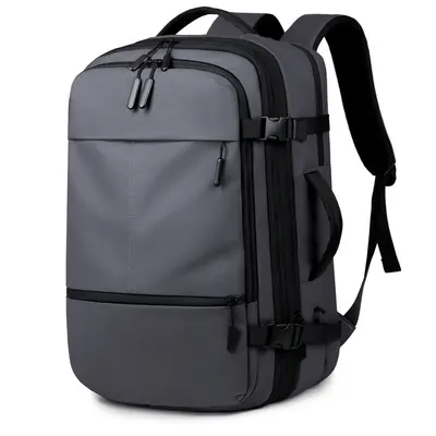 Large Capacity Waterproof Men's Business Backpack with Laptop Compartment - 8