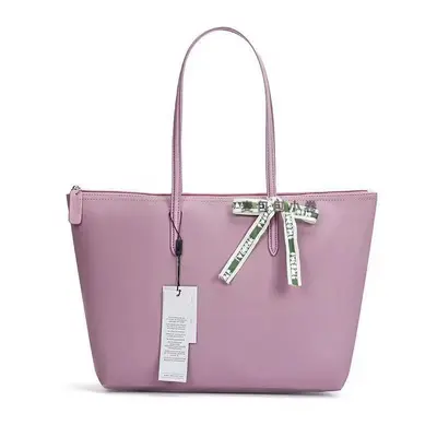 French crocodile skin handbag for women, large, fashionable, versatile hand bag, wide capacity solid color shoulder bag, elegant, suitable for daily use bag. - 8