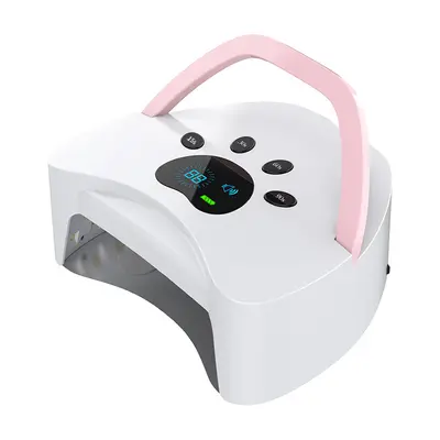 UV nail curing lamp with smart wireless LED light therapy - 6