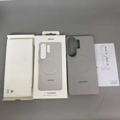 Samsung S26 Ultra Hülle, flüssiges Silikon, magnetisch, Vollfarbe - 10