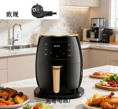 外贸airfryer多功能不锈钢可视空气炸锅烘烤一体大容量电炸锅批发 - 7