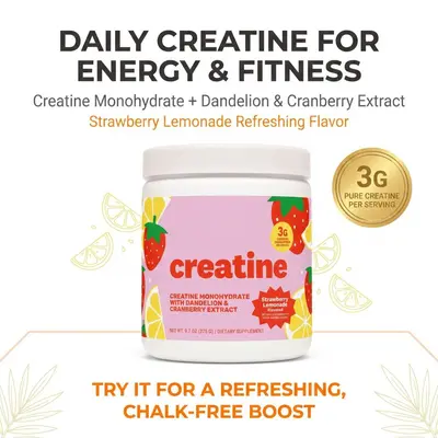 外贸TK草莓柠檬味肌酸粉Creatine Monohydrate膳食补充剂厂家现货