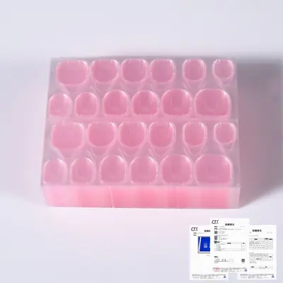 Super Adhesive Pink Jelly Glue for Press-On Nails, Waterproof Transparent Double-Sided Tap - 7