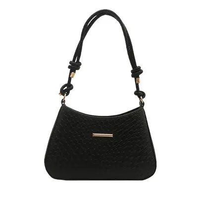 Women's Solid Colour Underarm Crossbody Bag, Spring Style - 7